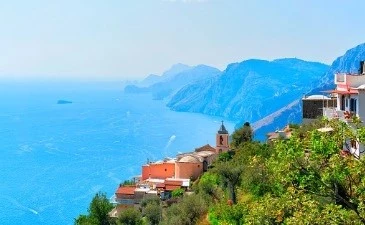 Viajar a la Costa Amalfitana en tren